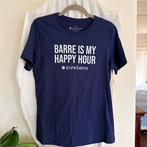 Pure Barre Dark Blue Tee